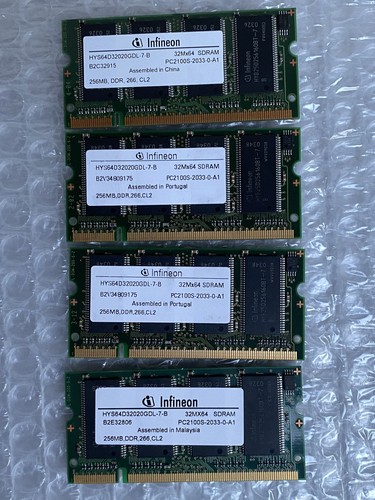 Infineon hys64d32020gdl b - infineon, hys64d32020gdl-7-b
