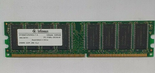 Infineon 256mb ddr 266 - infineon, 266,