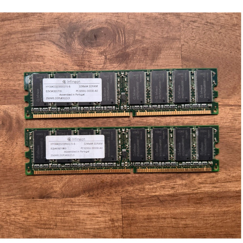 Infineon 256mb ddr 400 - 2x,