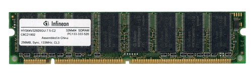 Arbeitsspeicher infineon 256mb - infineon,