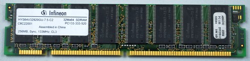 Infineon hys64v32920gu c2 - infineon, hys64v32920gu-7.5-c2