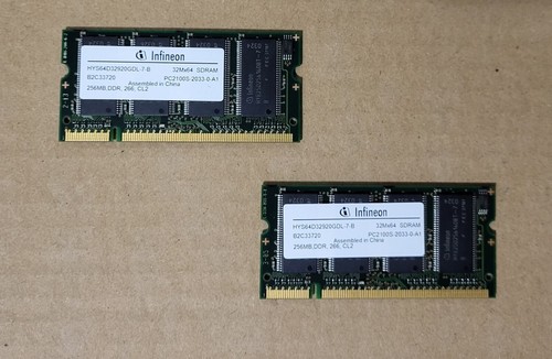 Infineon sdram 2x256mb - infineon,