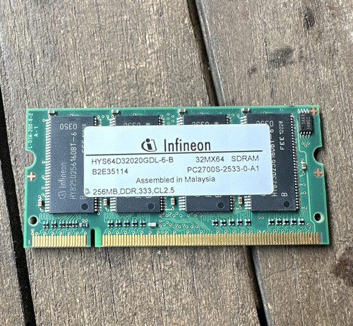 Infineon 256mb ddr sdram - infineon,