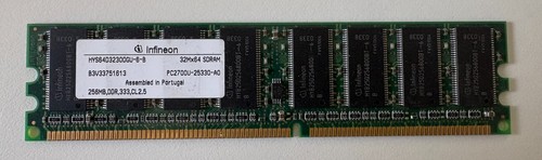 Infineon 256mb ddr1 333mhz - ddr1,