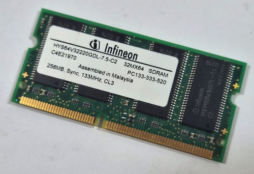 Infineon 256mb pc133 - infineon, sd-ram
