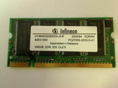 256mb ddr 333 infineon - ddr,