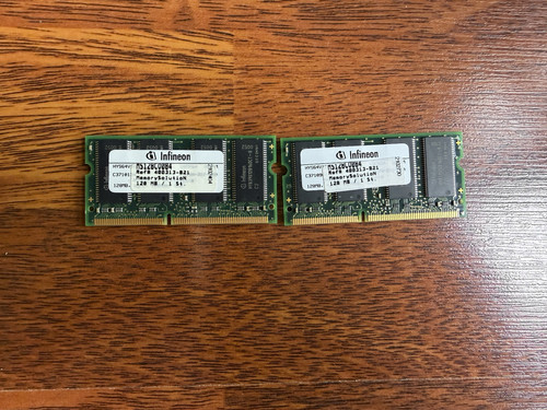 Infineon 128mb pc100 sdram - 2x,