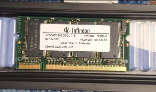 Infineon 256mb ddr sdram - 🎮infineon,