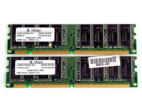 256mb compaq - 256mb, (2x128mb)