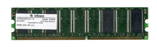 Arbeitsspeicher infineon 256mb - arbeitsspeicher,