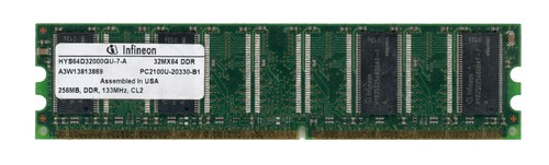Arbeitsspeicher infineon 256mb - arbeitsspeicher,