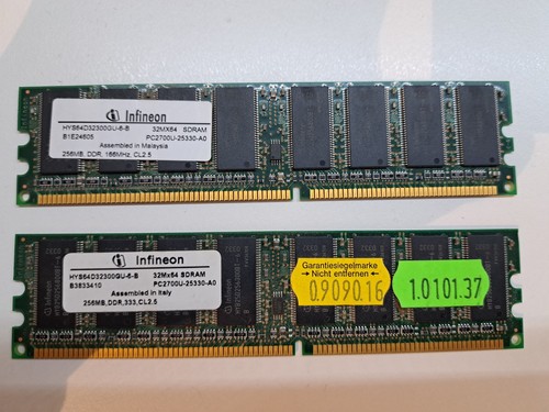 Ram infineon hys64d32300gu b - ram,