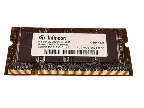 Infineon 256mb ddr 333mhz - infineon,