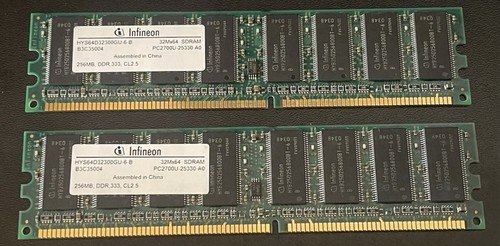 Infineon 512 ram kit - ram,