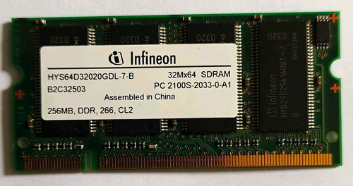 Infineon 256mb ddr1 sdram - 256mb,
