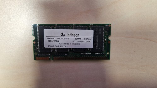 Infineon 256gb pc2100s ddr - 256gb,