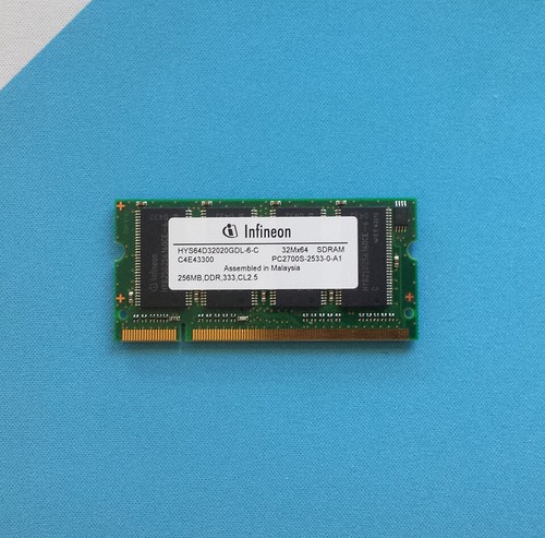 Infineon 256mb laptop notebook - 256mb,